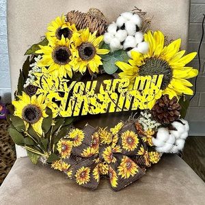 Sunflower Wreath